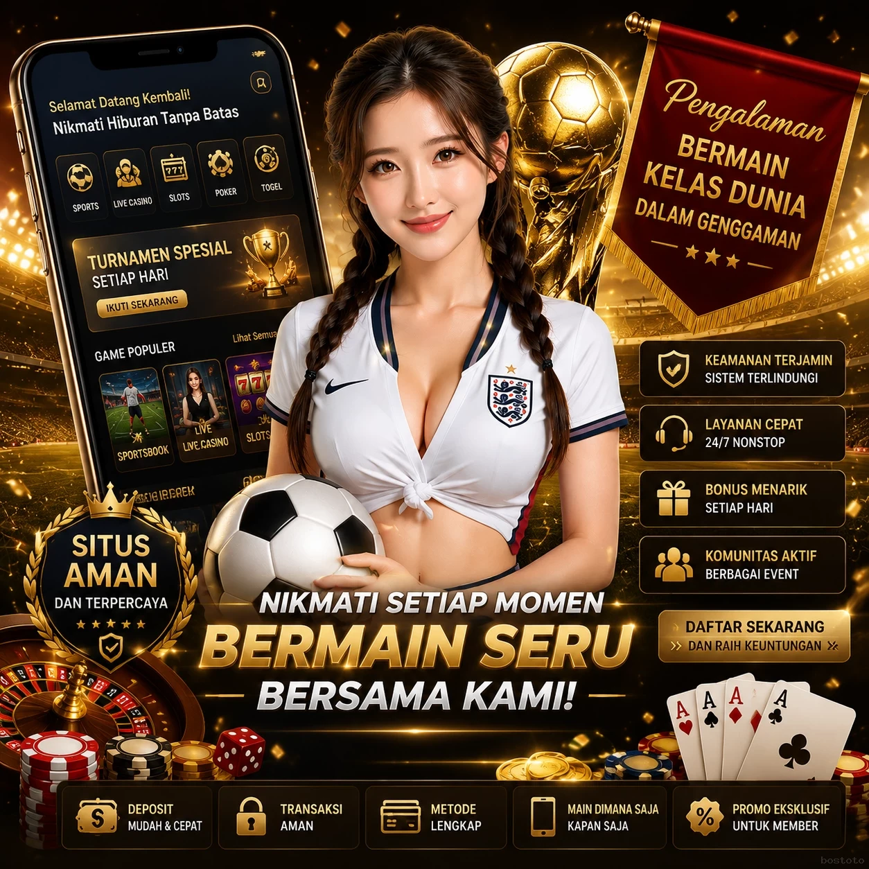 Berbagai Jenis Aplikasi yang Tersedia di bostoto